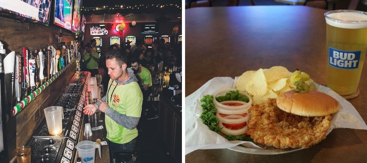 Bojak's Bar & Grille Menu